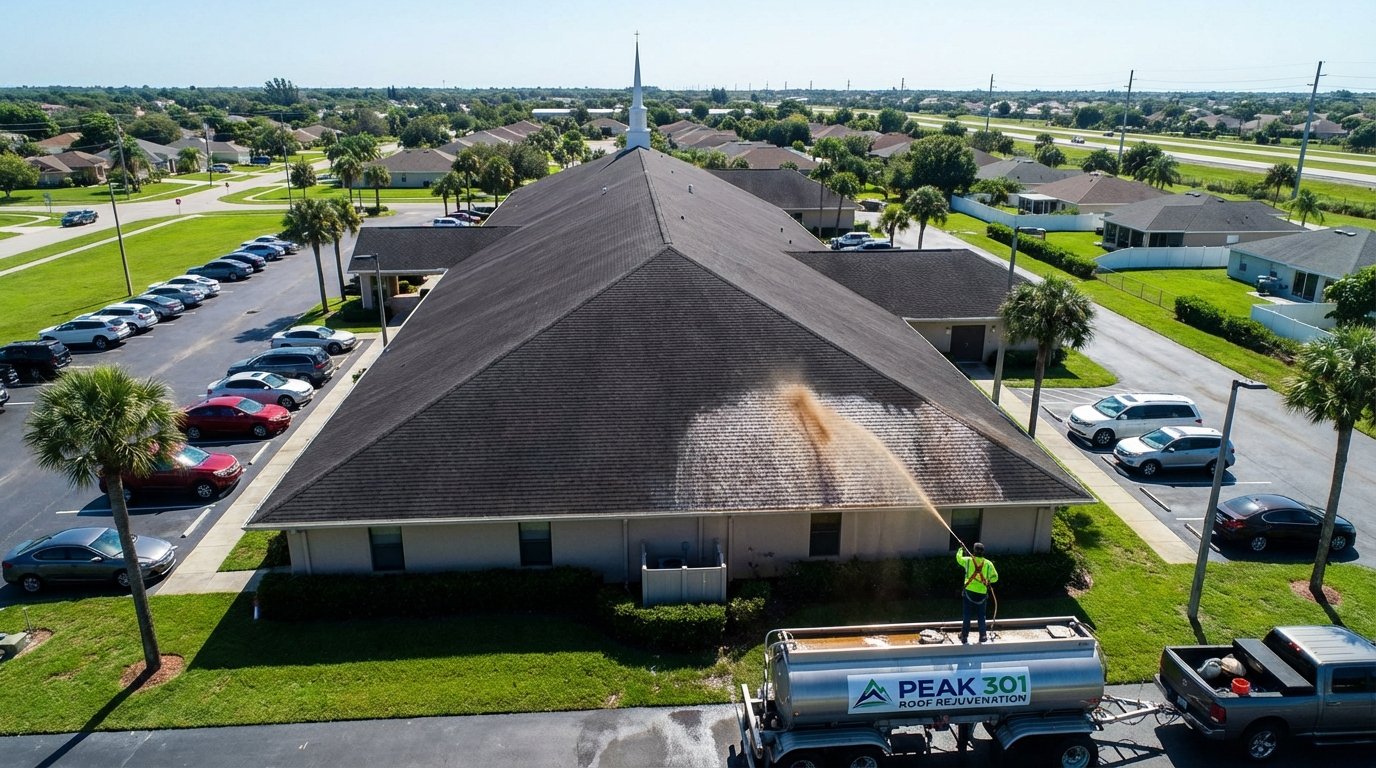 Commercial Shingle Rejuvenation